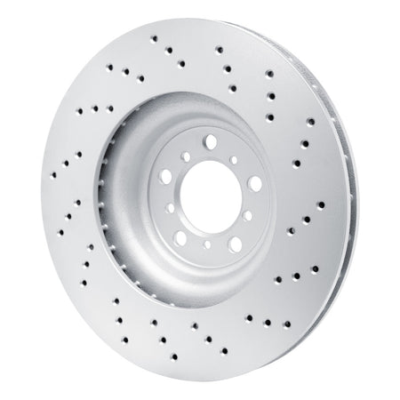 DFC 15-20 BMW M2 Left Front Drilled GeoSPEC Coated Rotor