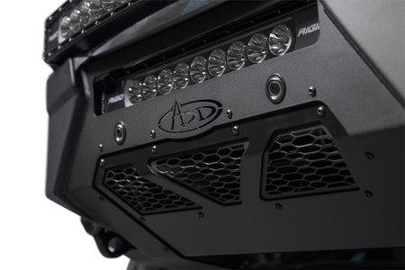 Addictive Desert Designs 2023+ Ford Super Duty HoneyBadger Front Bumper w/ Top Hoop