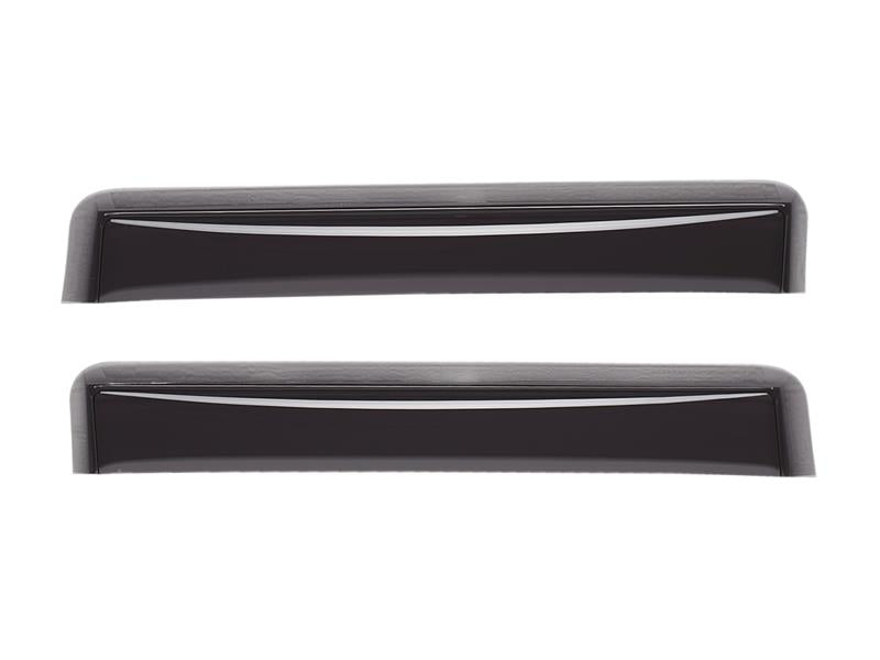 WeatherTech 14-15 Infiniti Q70 Rear Side Window Deflectors - Dark Smoke