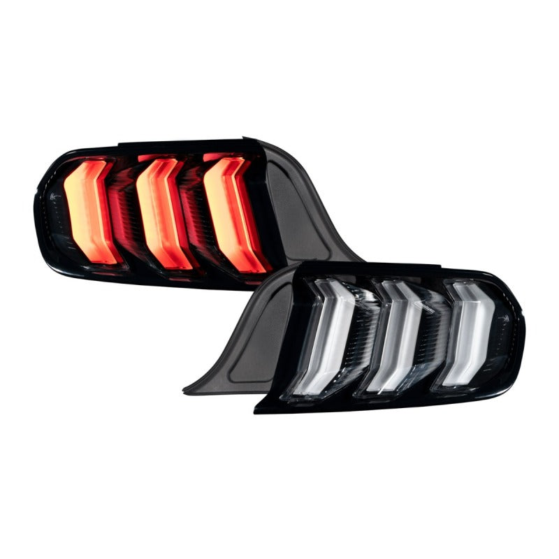 Form Lighting 2015-2023 Ford Mustang LED Tail Lights Smoke (Pair)