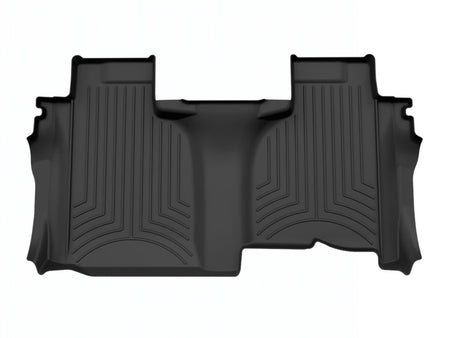 WeatherTech 19-25 Chevy Silverado Double Cab Bench Front FloorLiner HP - Black