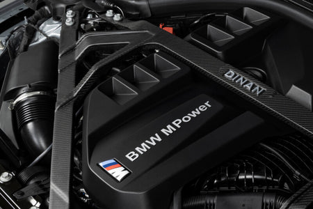 Dinan 21-27 BMW M2/M3/M4 (G80/G82/G83/G87) Matte Carbon Fiber Strut Tower Brace - Front