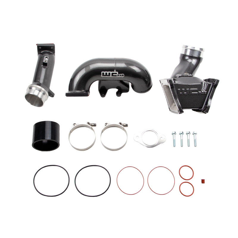 Wehrli 06-07 GM Duramax LBZ 3in Y-Bridge Kit - Sparkle Copper