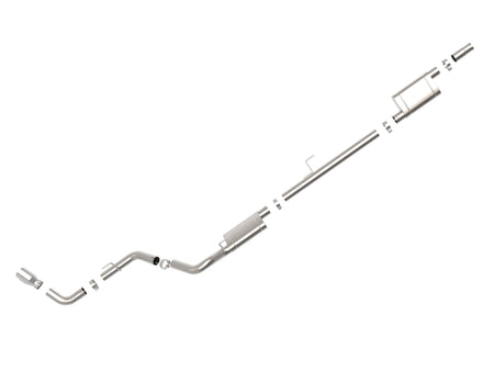 aFe Apollo GT Series 409 Stainless Steel Cat-Back Exhaust 2020 Jeep Gladiator 3.6L - Polished Tip
