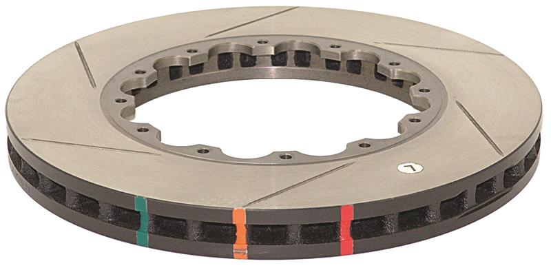 DBA 02-08 Porsche 911 GT2 (w/Iron Rotor) Front 5000 Series Slotted Ring