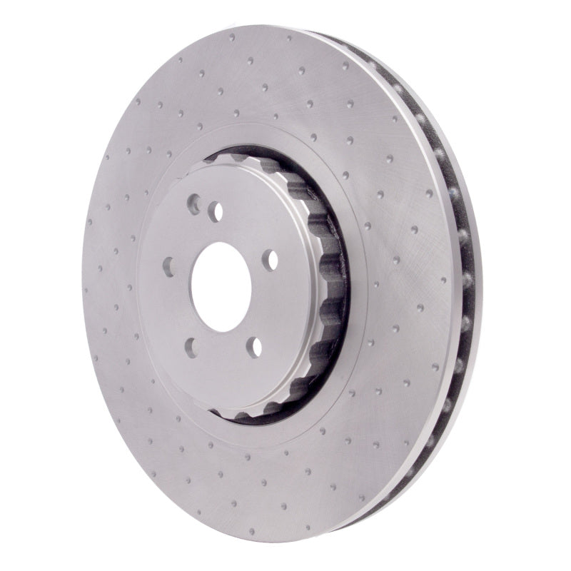 DFC 07-14 Mercedes-Benz S63 AMG Front Brake Rotor - Dimpled
