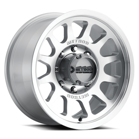 Method MR703 Bead Grip 20x9 12mm Offset 8x180 130.81mm CB - Machined Clear Coat
