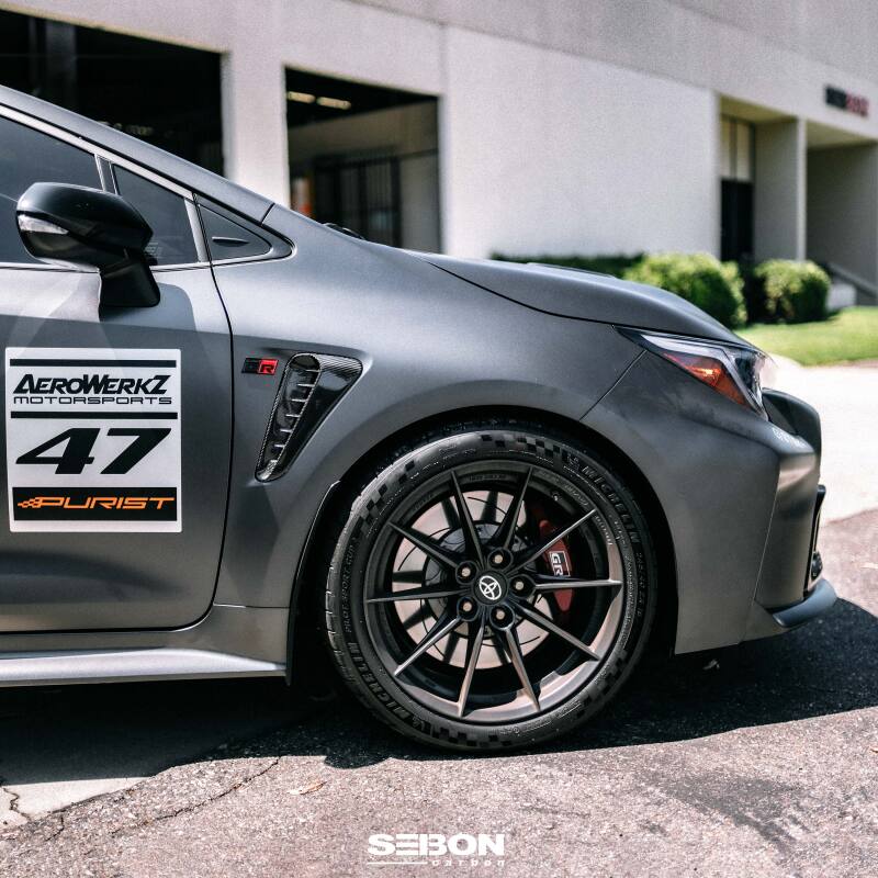 Seibon 2023 Toyota GR Corolla Carbon Fiber Fender Vents