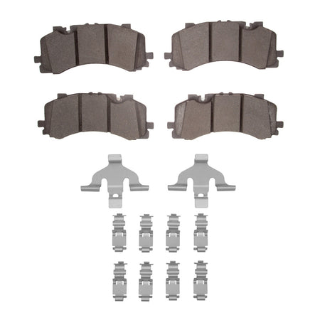 DFC 19-25 Audi A8 Front Euro 5000 Ceramic Brake Pads and Hardware Kit