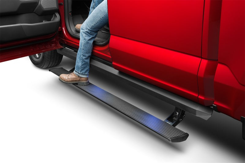 AMP Research 02-03 Ford F-250 Super Duty PowerStep XL - Black