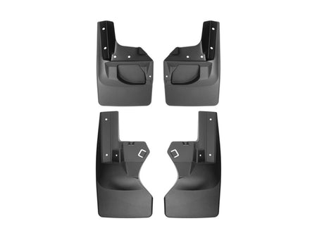 WeatherTech 2020+ Jeep Gladiator No Drill Mudflaps - Black