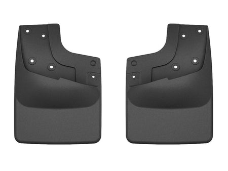 WeatherTech 24-25 Ford Ranger Raptor Supercrew Rear No Drill MudFlaps - Black