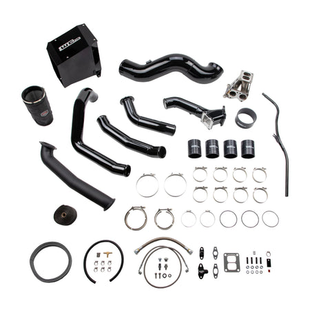 Wehrli 01-04 GM Duramax LB7 S400 Single Turbo Install Kit - Cat Yellow