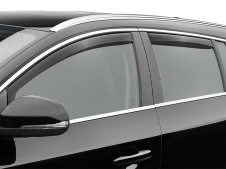 WeatherTech 11-15 Volvo V60 Front and Rear Side Window Deflectors - Dark Smoke