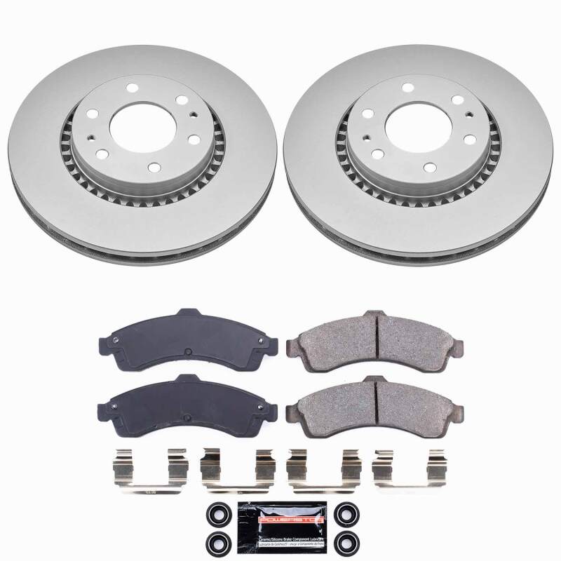 Power Stop 04-05 Buick Rainier Front Z23 Coated Brake Kit