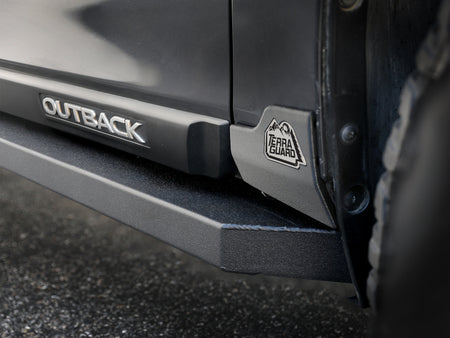 aFe POWER 15-19 Subaru Outback H4 2.5L / H6 3.6L Terra Guard Trail Steps - Black