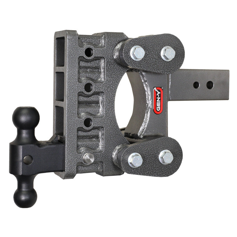 Gen-Y The Boss Torsion-Flex 3in Shank 6in Drop 3.5K TW 32K Hitch w/GH-0161 Dual-Ball