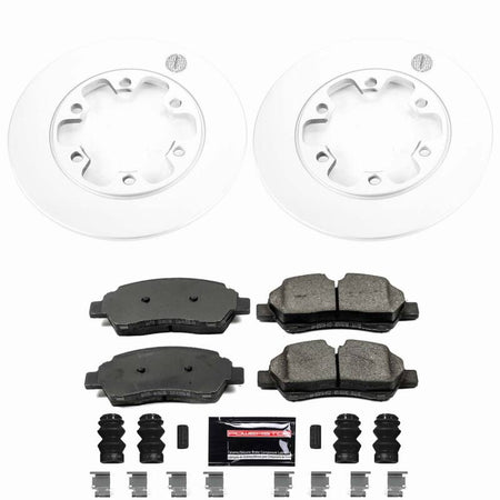Power Stop 15-19 Ford Transit-350 HD Rear Z23 Coated Brake Kit