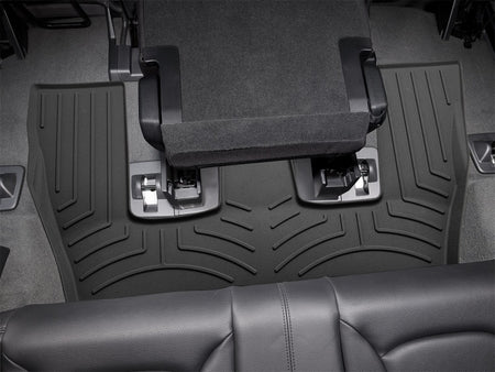 WeatherTech 17-25 Audi Q7 2nd Row Rear FloorLiner HP - Black