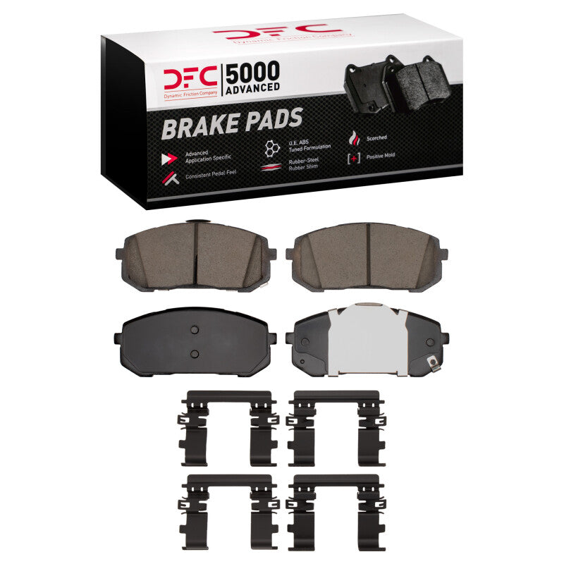 DFC 21-25 Hyundai Elantra Front 5000 Advanced Ceramic Brake Pads and Hardware Kit