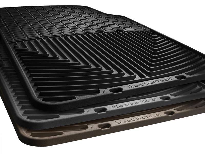 WeatherTech 2014+ Toyota Highlander Rear Rubber Mats - Black