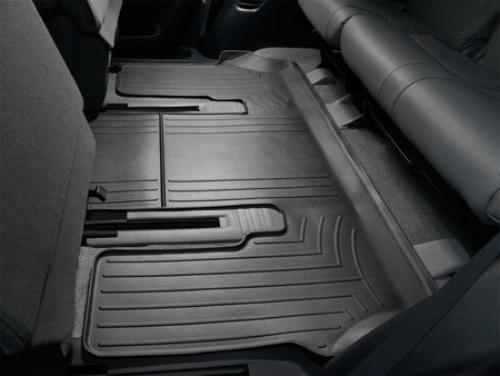 WeatherTech 08+ Toyota Sequoia Rear FloorLiner - Black