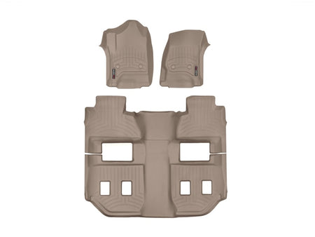 WeatherTech 14+ Maserati Quatroporte Front FloorLiner - Black