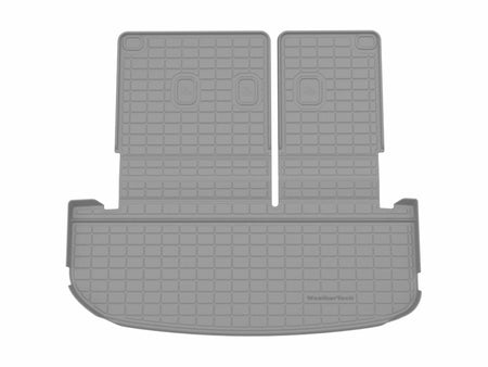 WeatherTech 20-25 Hyundai Palisade Behind 2nd Row Seating SeatBack Cargo Liners HP - Grey