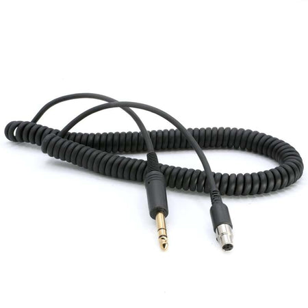 Rugged Radios Firetruck Intercom Headset Coil Cord for 1/4 Style Jacks & FHS Headset