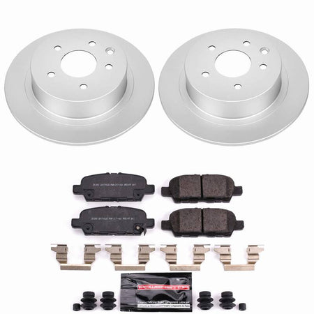 Power Stop 2019 Nissan Sentra Rear Z23 Coated Brake Kit
