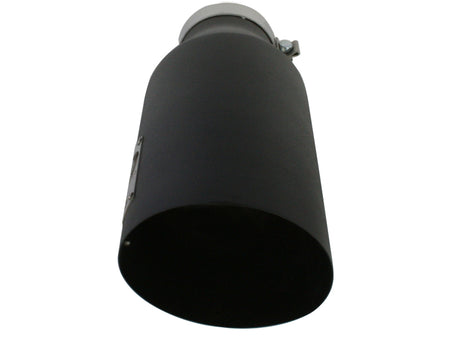 aFe MACH Force-Xp Universal Exhaust Tip 4 IN Inlet x 7 IN Outlet x 18 IN L