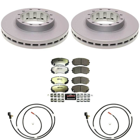 Power Stop 2005 Mitsubishi Fuso FE120 Rear Z36 Coated Truck & Tow Brake Kit