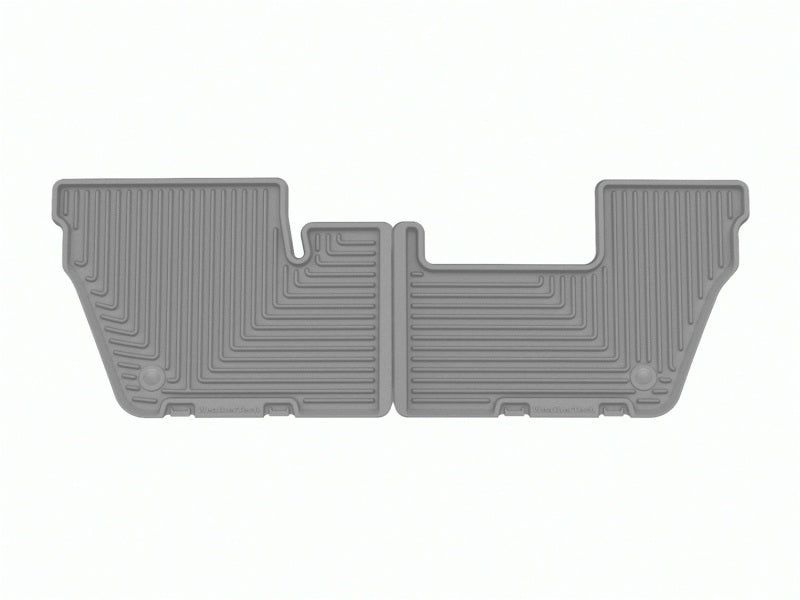 WeatherTech 21-23 Jeep Grand Cherokee L Rear Rubber Mats - Grey