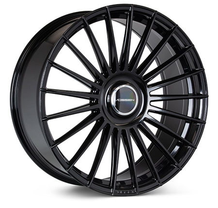 Vossen HF-8 22x10.5 / 5x112 BP / ET42 / 66.5 CB / Deep - Gloss Black Wheel