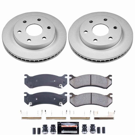 Power Stop 02-06 Cadillac Escalade Front Z23 Coated Brake Kit