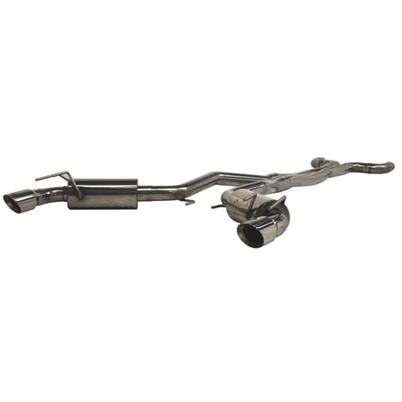 MBRP 2010 Chev Camaro V8 6.2L 6 Speed Dual Cat Back Round Tips (11 Conv. MUST purchase mbrpAD1710)