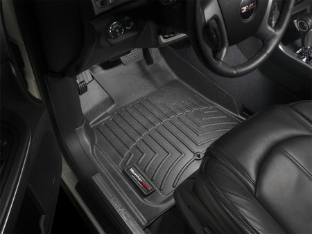 WeatherTech 08+ GMC Acadia Front FloorLiner - Black