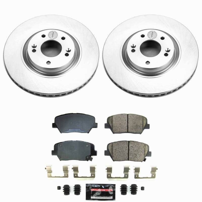 Power Stop 19-25 Hyundai Nexo Front Z23 Coated Brake Kit