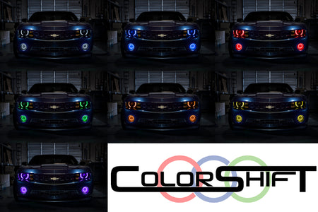 Oracle Chevrolet Camaro RS 10-13 Halo Kit - ColorSHIFT