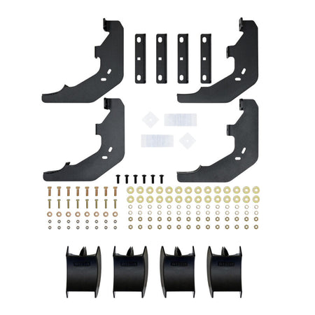 Westin 15-25 Ford F-150 SuperCab / 17-26 Ford F-250/350 SuperCab AT6 Running Boards - Black