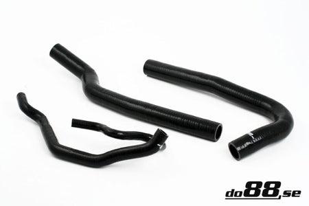 do88 Volvo 740/940 (w/T5 Engine) Coolant Hoses Black