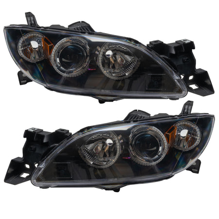Oracle 04-09 Mazda 3 SMD HL - 4DR - Halogen Style - ColorSHIFT w/o Controller