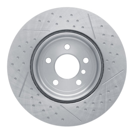 DFC 13-21 BMW 328i Rear Brake Rotor - Dimpled and Slotted