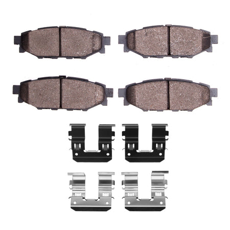DFC 12-21 Subaru WRX Rear Active Performance Pads and Hardware Kit