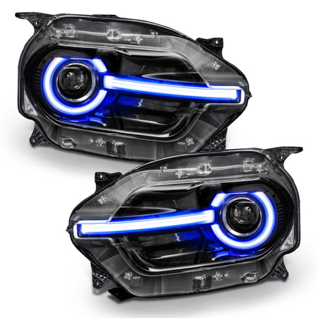 Oracle 2021 Ford Bronco Sport RGB+W Headlight DRL + Halo - ColorSHIFT w/o Controller