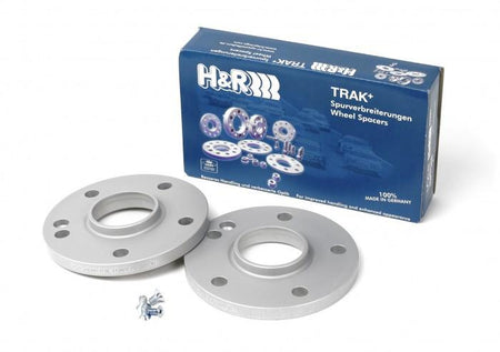 H&R Trak+ 30mm DRA Spacer Bolt Pattern 5/112 Center Bore 66.5 Bolt Thread 14x1.5 - Black