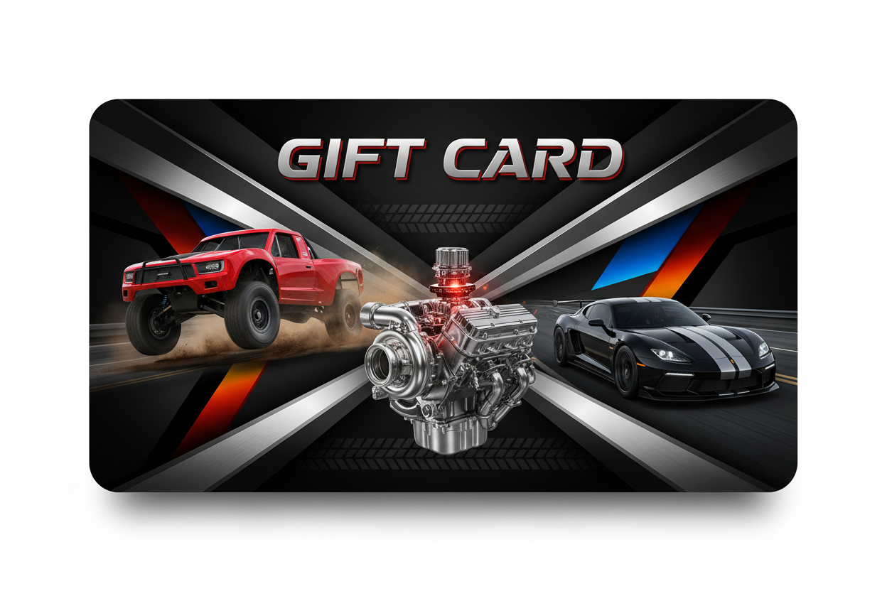 Just make the card without words and just have the words Gift Card